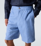 Etro Linen and wool shorts