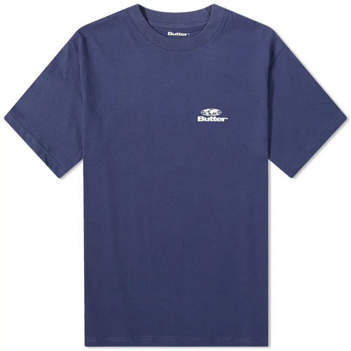 Photo: Butter Goods Men's Organic T-Shirt in Navy