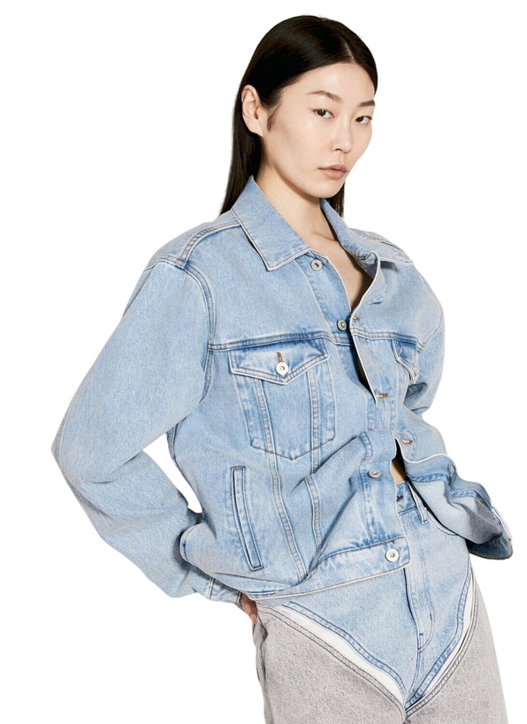 Photo: Y/Project Evergreen Wire Denim Jacket