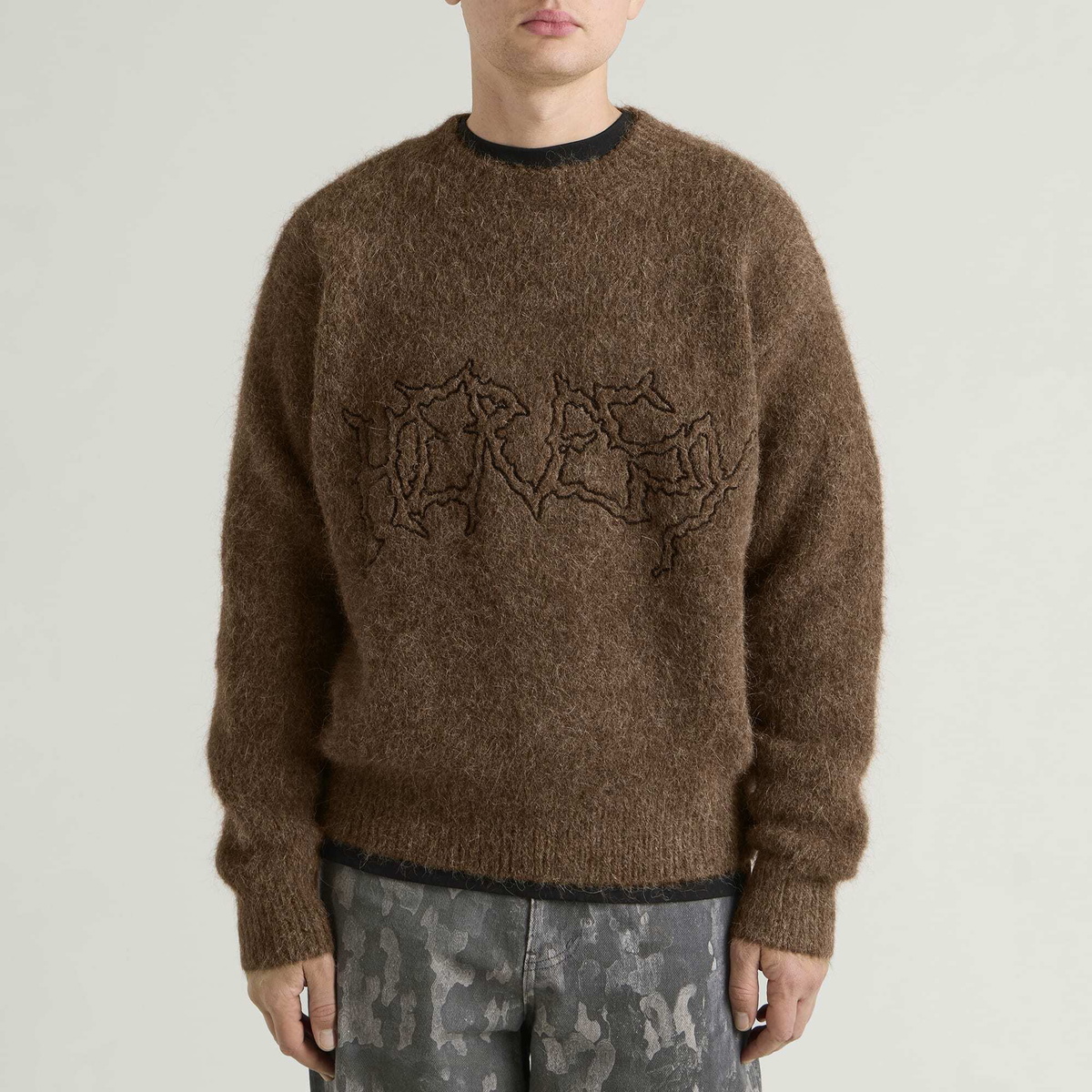 Heresy Men's Desolate Knit Jumper - END. Exclusive in Brown