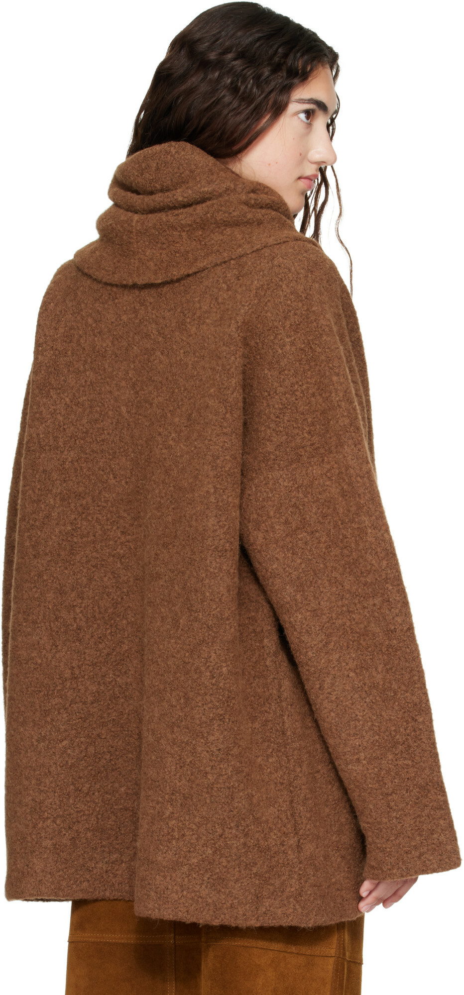 Lauren Manoogian Brown Double Face Coat