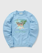 Casablanca Tennis Club Icon Pastelle Printed Unisex Sweat White - Mens - Sweatshirts