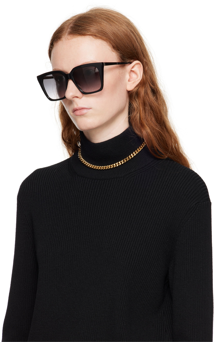 Saint Laurent Black SL M100 Sunglasses