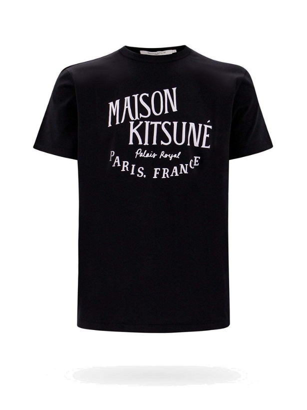 Photo: Maison Kitsune   T Shirt Black   Mens