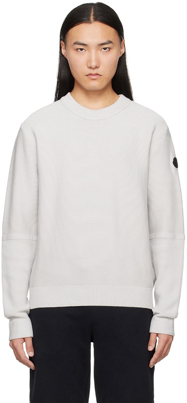 Photo: Moncler Gray Patch Sweater