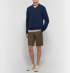 Officine Generale - Slim-Fit Cashmere Sweater - Men - Blue