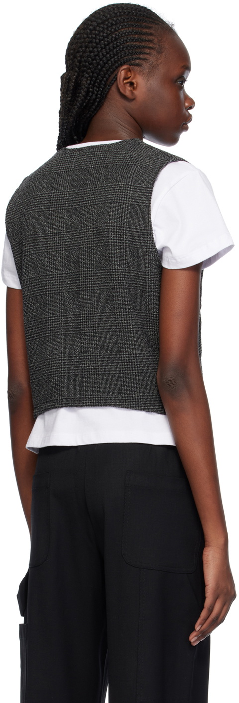 LESET Gray Austyn Vest