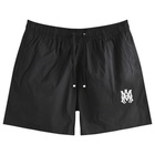 AMIRI Men's MA Core Logo Swim Shorts in Black