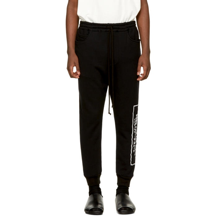 Photo: Song for the Mute Black NOTHING Edition Print Lounge Pants 