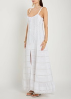 Loveshackfancy Calyx Pintuck Cotton Maxi Dress White