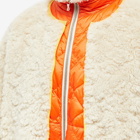 F/CE. x Digawell Furry Jacket in Ivory