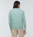 Auralee - Wool and cashmere knit shirt