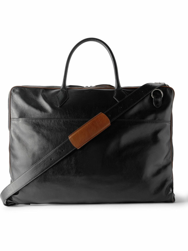Photo: Métier - Closer Full-Grain Leather Suit Carrier