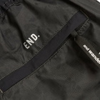 END. x and wander Nylon Print Short Pant in Charcoal