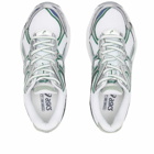 Asics GT-2160 Sneakers in White/Shamrock Green