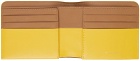 Dries Van Noten Yellow Leather Wallet