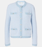 Tory Burch Kendra knitted cotton-blend cardigan