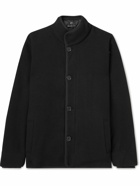 James Perse - Layered Padded Wool-Blend Coat - Black