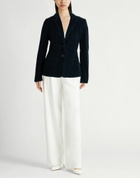 120% Lino Womens Blazer Midnight in Blue