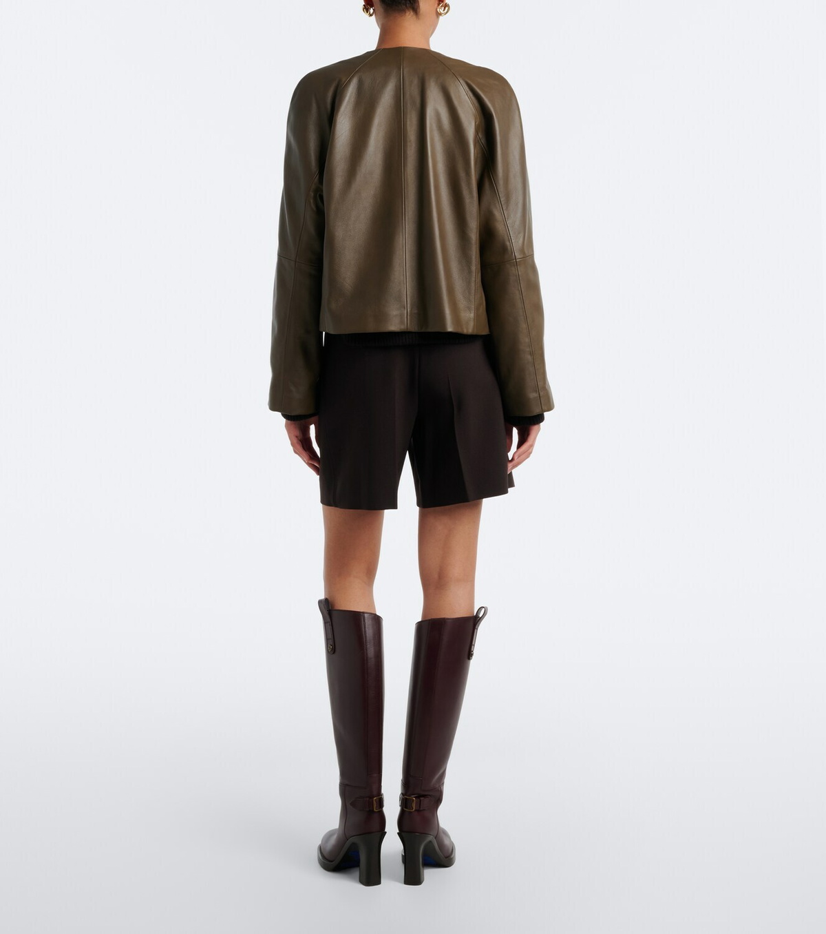 Max Mara Wool-blend Bermuda shorts
