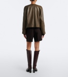 Max Mara Wool-blend Bermuda shorts