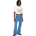 Valentino Blue Creased Jeans