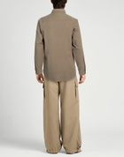 Sandro Mens Shirt Khaki
