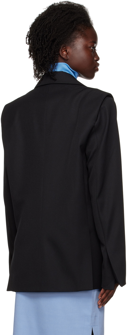 Bianca Saunders Black Marv Blazer