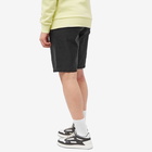 Heron Preston Men's Washed Nylon Short in Black