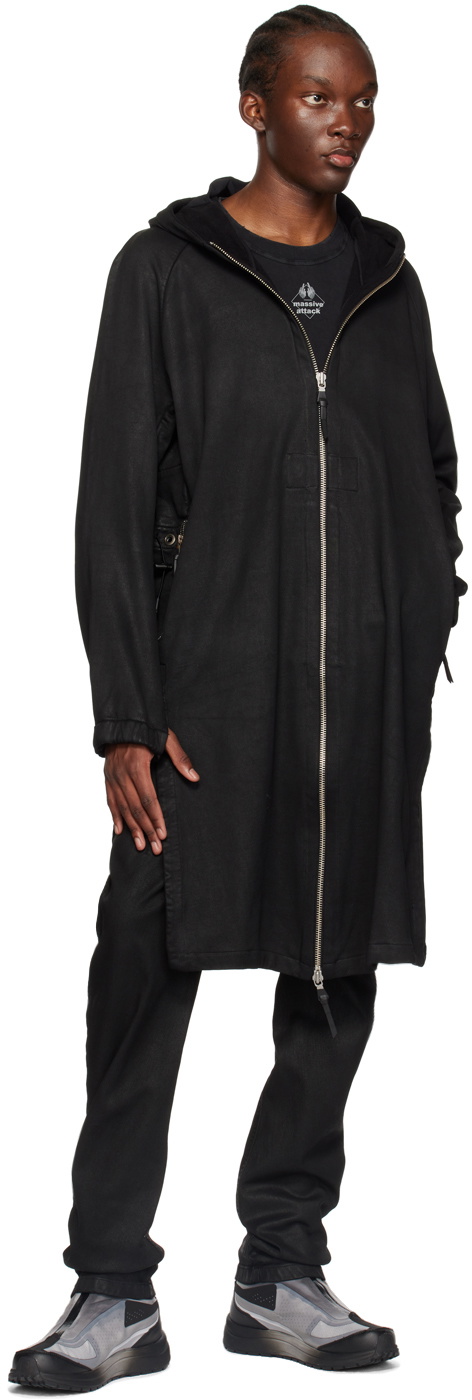 11 by Boris Bidjan Saberi Black Z4 Coat