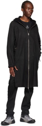 11 by Boris Bidjan Saberi Black Z4 Coat