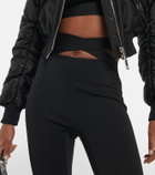 Dolce&Gabbana - High-rise cutout skinny pants