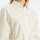 Daily Paper Women's Monogram Button up Shirt in Gardenia