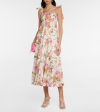 Zimmermann - Pattie floral cotton midi dress