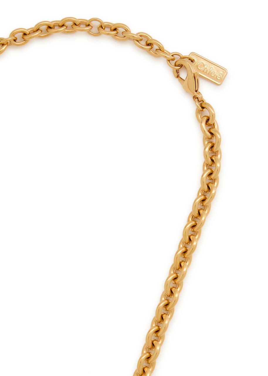 Chloe The Chloé Corn Multi Pendant Necklace - Gold - One Size
