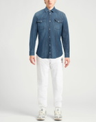 Dondup Mens Denim shirt in Blue