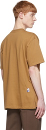 ADER error Brown Tap T-Shirt