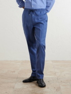 Paul Smith - Straight-Leg Linen Trousers - Blue