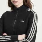 Adidas Women's Crochet Polo Top in Black