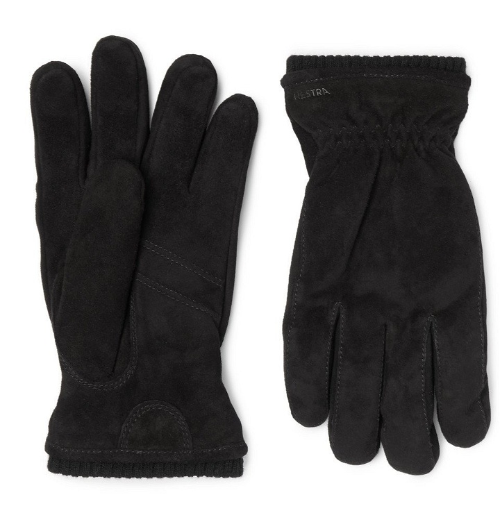 Photo: Hestra - Nathan Suede Gloves - Men - Black