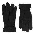 Hestra - Nathan Suede Gloves - Men - Black