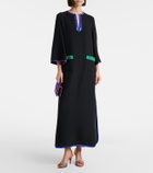 Valentino VGold Cady Couture midi dress