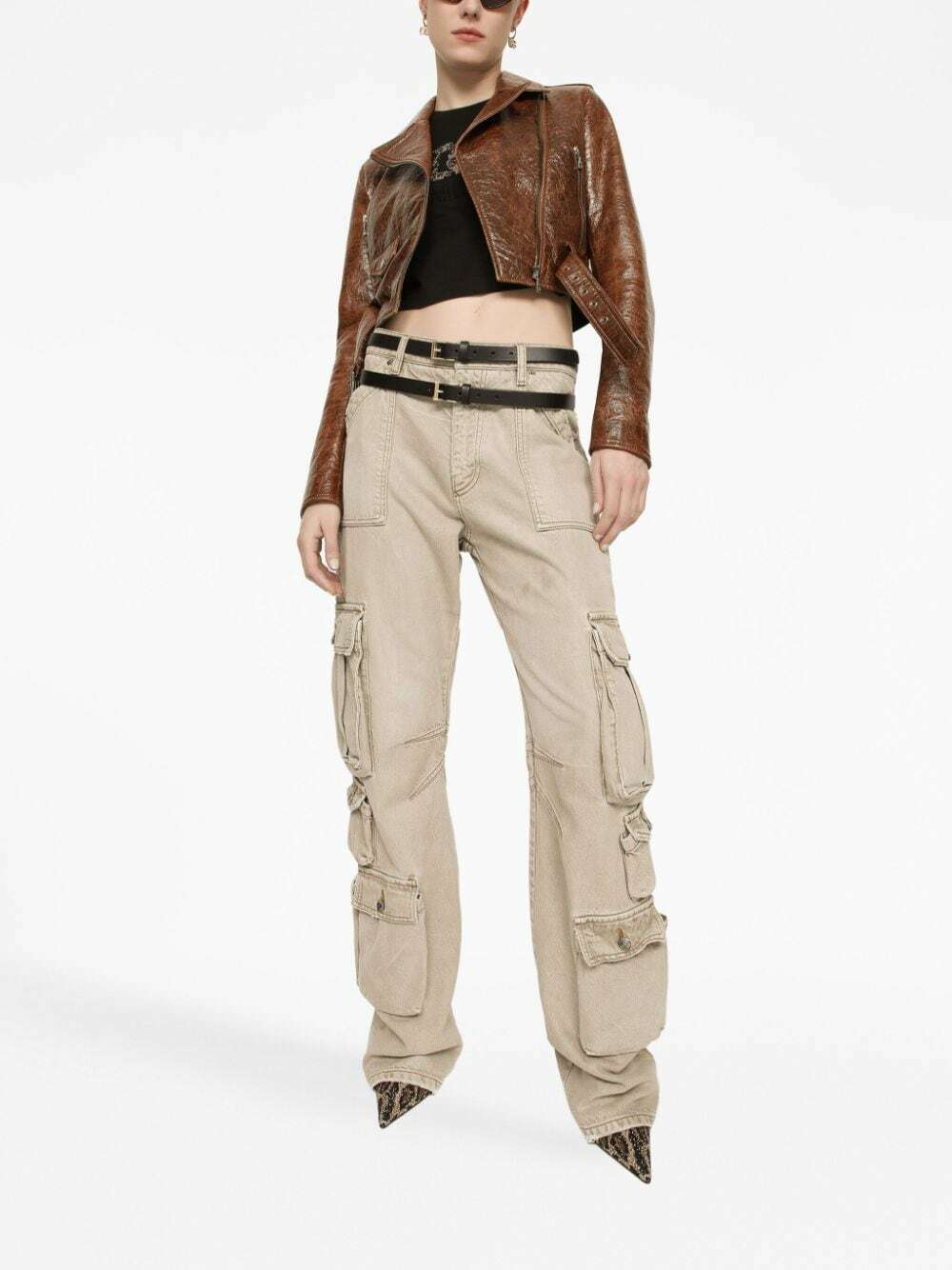 DOLCE & GABBANA - Denim Cargo Pants