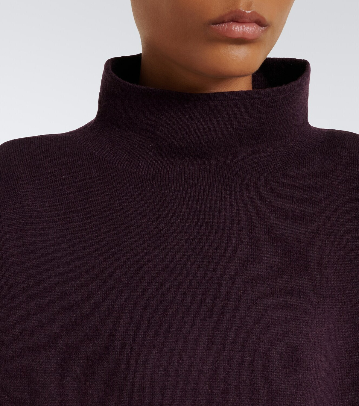 Jardin des Orangers Virgin wool and cashmere high neck sweater