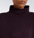 Jardin des Orangers Virgin wool and cashmere high neck sweater