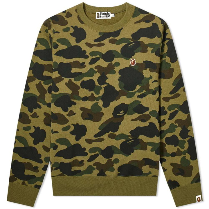 Photo: A Bathing Ape 1st Camo Crew