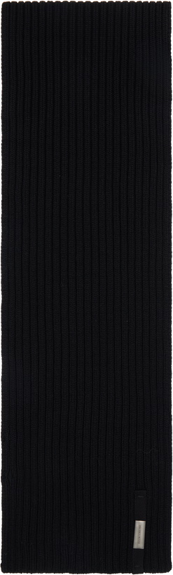 Photo: Ann Demeulemeester Black Berit Scarf