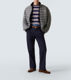 Miu Miu Paneled down jacket