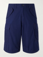 Beams Plus - Straight-Leg Cotton-Ripstop Cargo Shorts - Blue