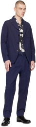 Officine Générale Navy Hugo Trousers